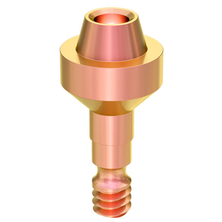 Narrow Screw-Retained Abutment - Ø 4,5mm (Variable Cuff-Height: 2mm & 4mm)