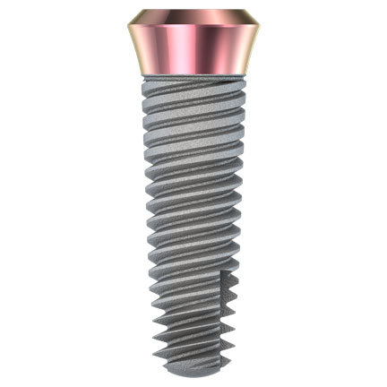 Tissue Level Implant - Ø 4.7mm - Implant Platform 4.8mm with Surgical Cover Screw, By TRI Swiss Dental Implants