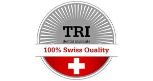Tissue level Implant - Ø 3.75mm -Implant Platform 4.8mm with Surgical Cover Screw, By TRI Swiss Dental Implants